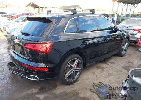 2018 Audi Sq5 3.0T Premium Plus из США, поврежденный, VIN WA1C4AFY3J2138412